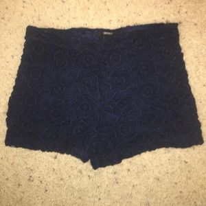 Floral Crochet Shorts