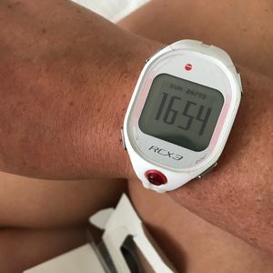 White womens RCX3 Polar watch