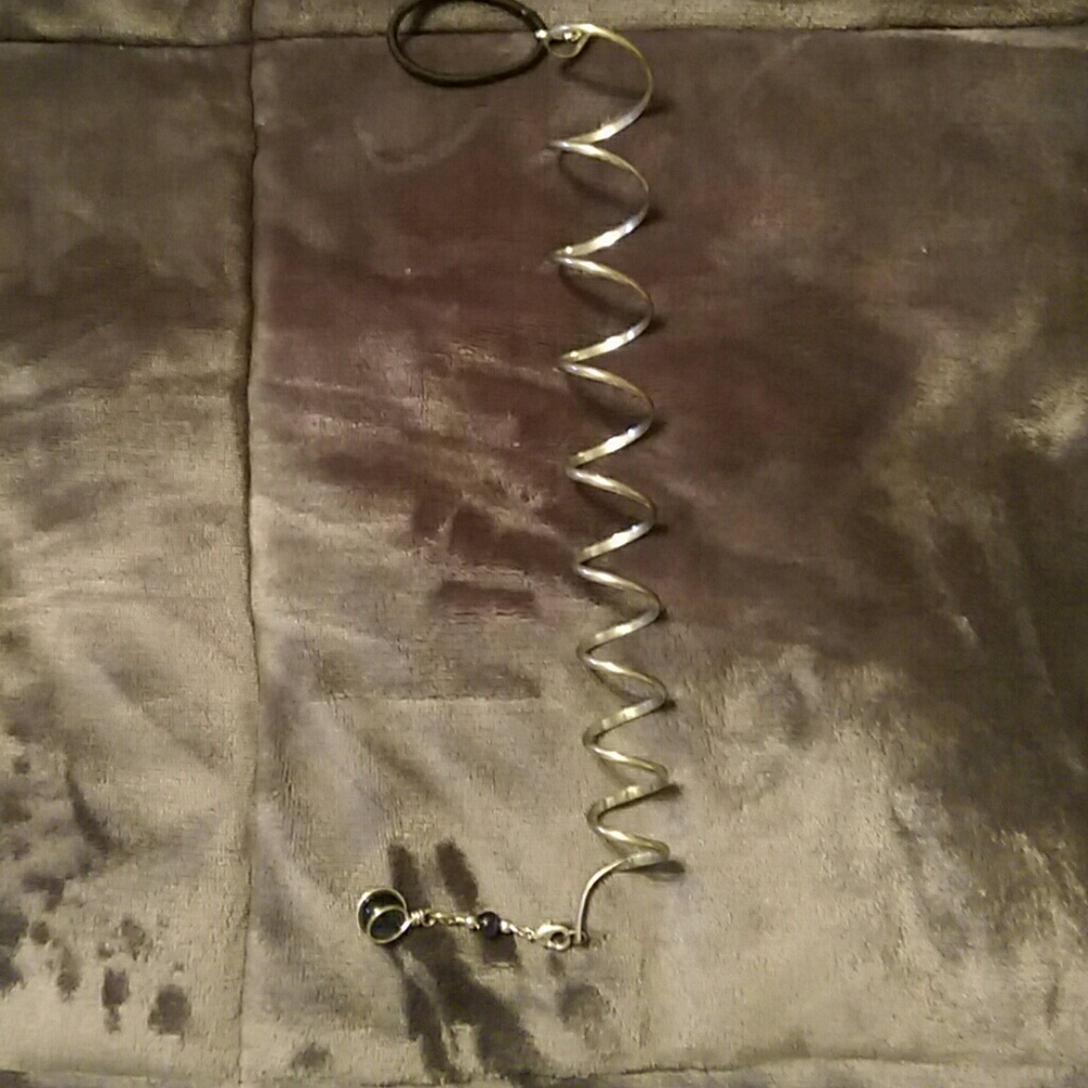 Long hair pony tail jewelry