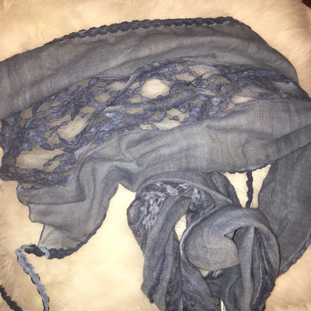 Anthro lace scarf