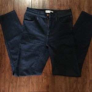 Madewell skinny jeans