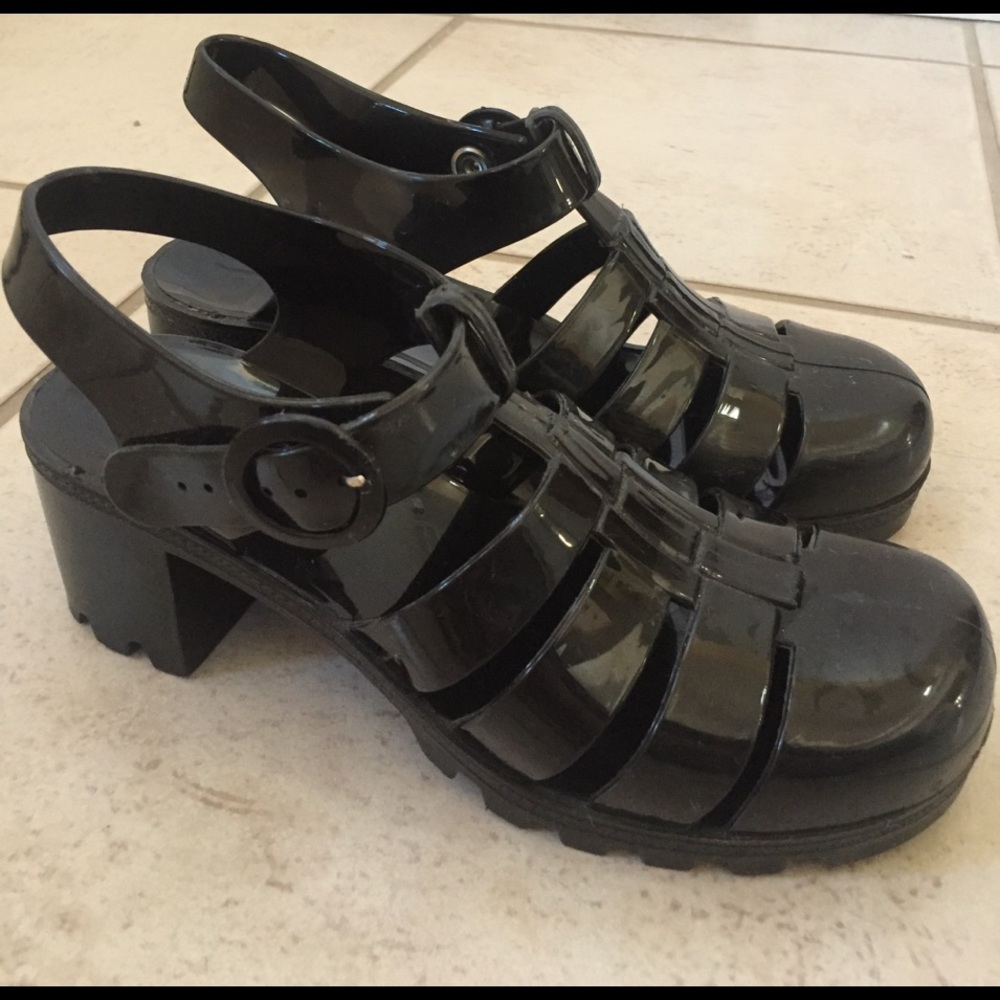 American Apparel Jelly Shoes