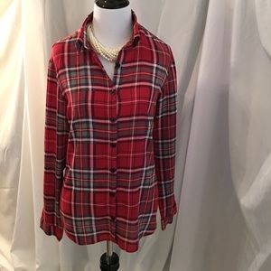 Wet Seal plaid button up