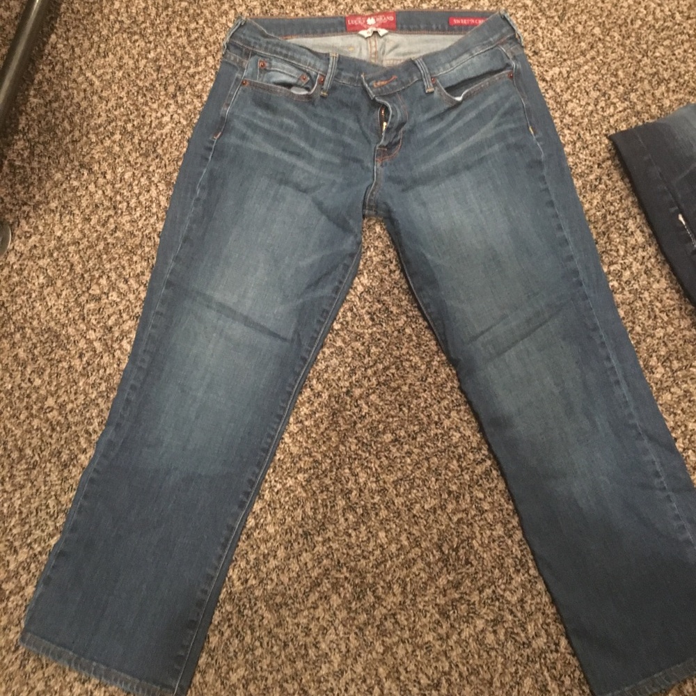 Lucky brand Capri size 8
