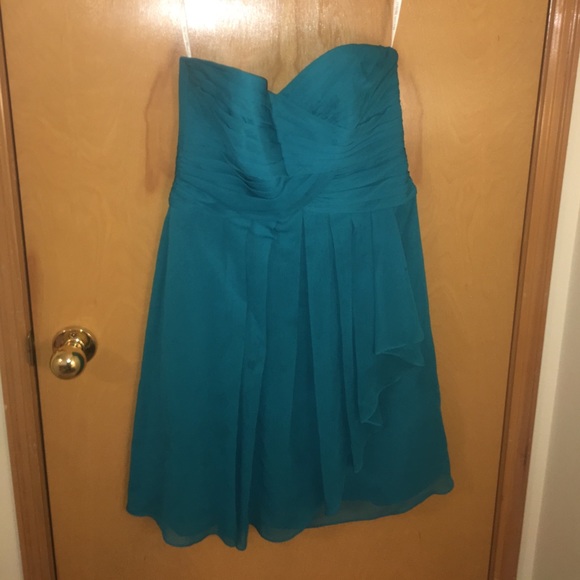 Teal Bridesmaid Dress - Picture 1 of 1