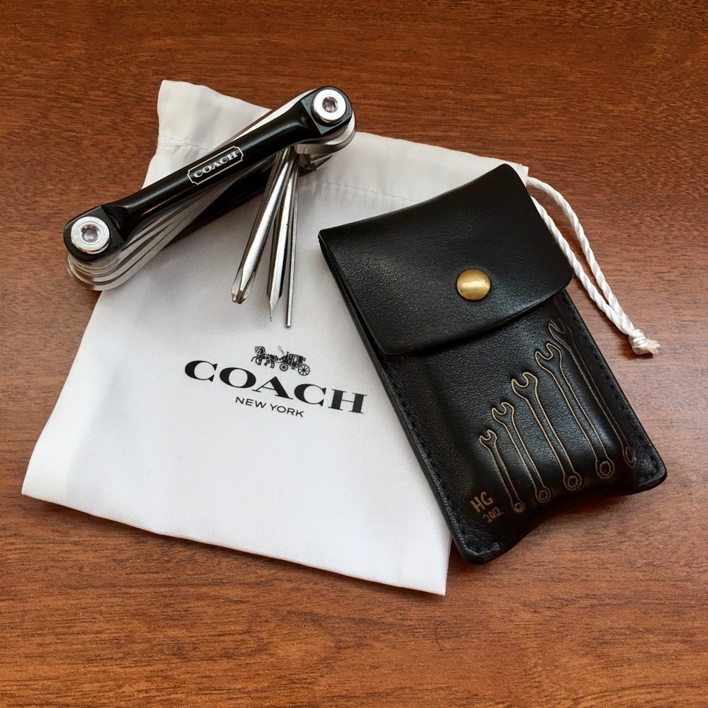 NWT Coach LE Hugo Guinness Pocket Screwdriver Set