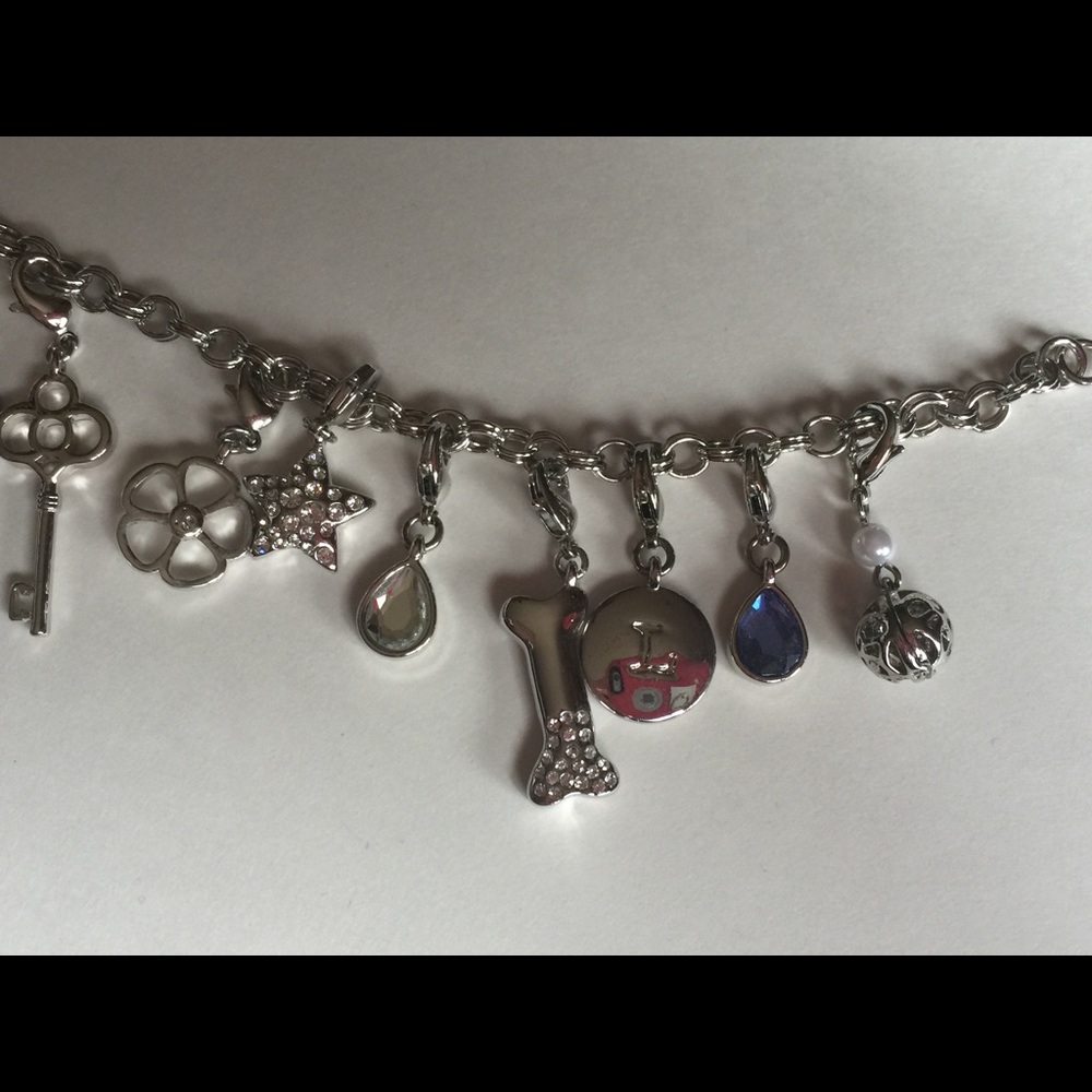 Lia Sophia charm bracelet