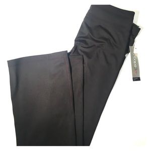 Black Flare Workout Pants