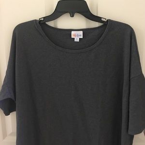Dark gray solid Medium Irma