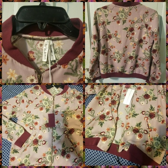 Floral spring jacket - Picture 3 of 4