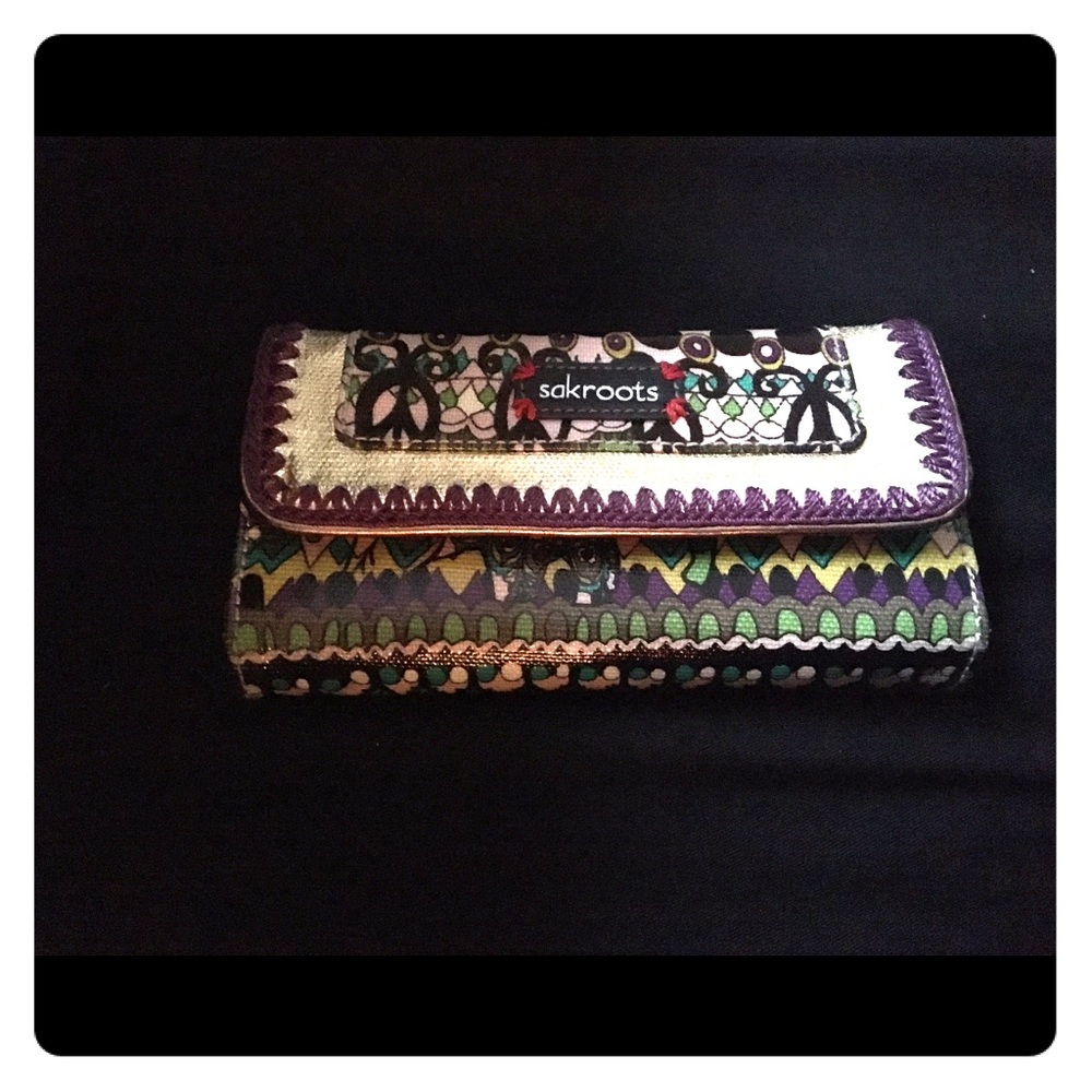 Stylish Boho Print Sakroots Wallet