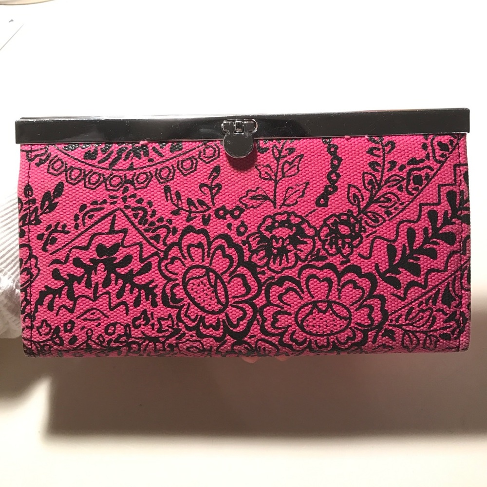 Pink & Black Wallet