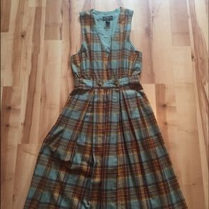 Vintage checkered dress