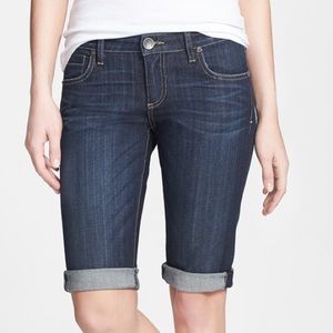 Dark Wash Jean Shorts