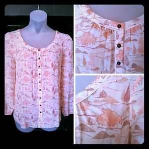 Modcloth Trees and Hillsides Blouse
