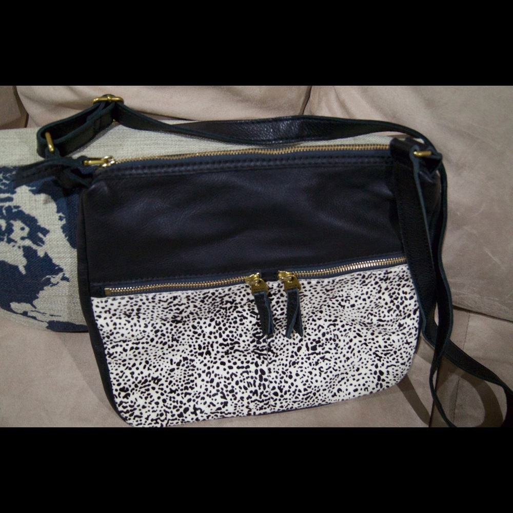 Fossil Dalmatian Crossbody