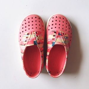 Native Miller Snapper Red/Shell White/Biggie