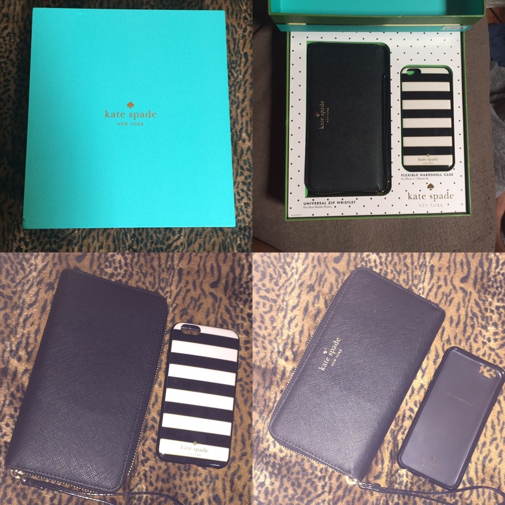 Kate Spade Universal Zip Wristlet/iPhone 6/6S Case