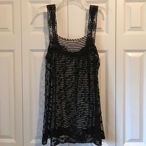 BCBG maxazria two piece dress tank