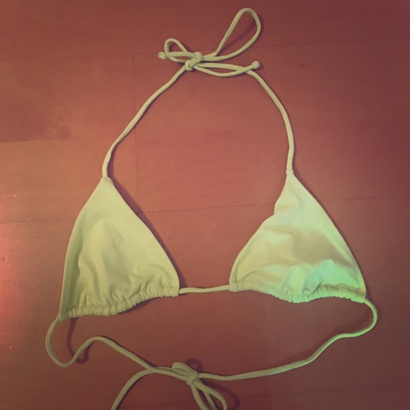 PINK Victoria's Secret Other - Victoria Secret Neon Green Bathing Suit Top