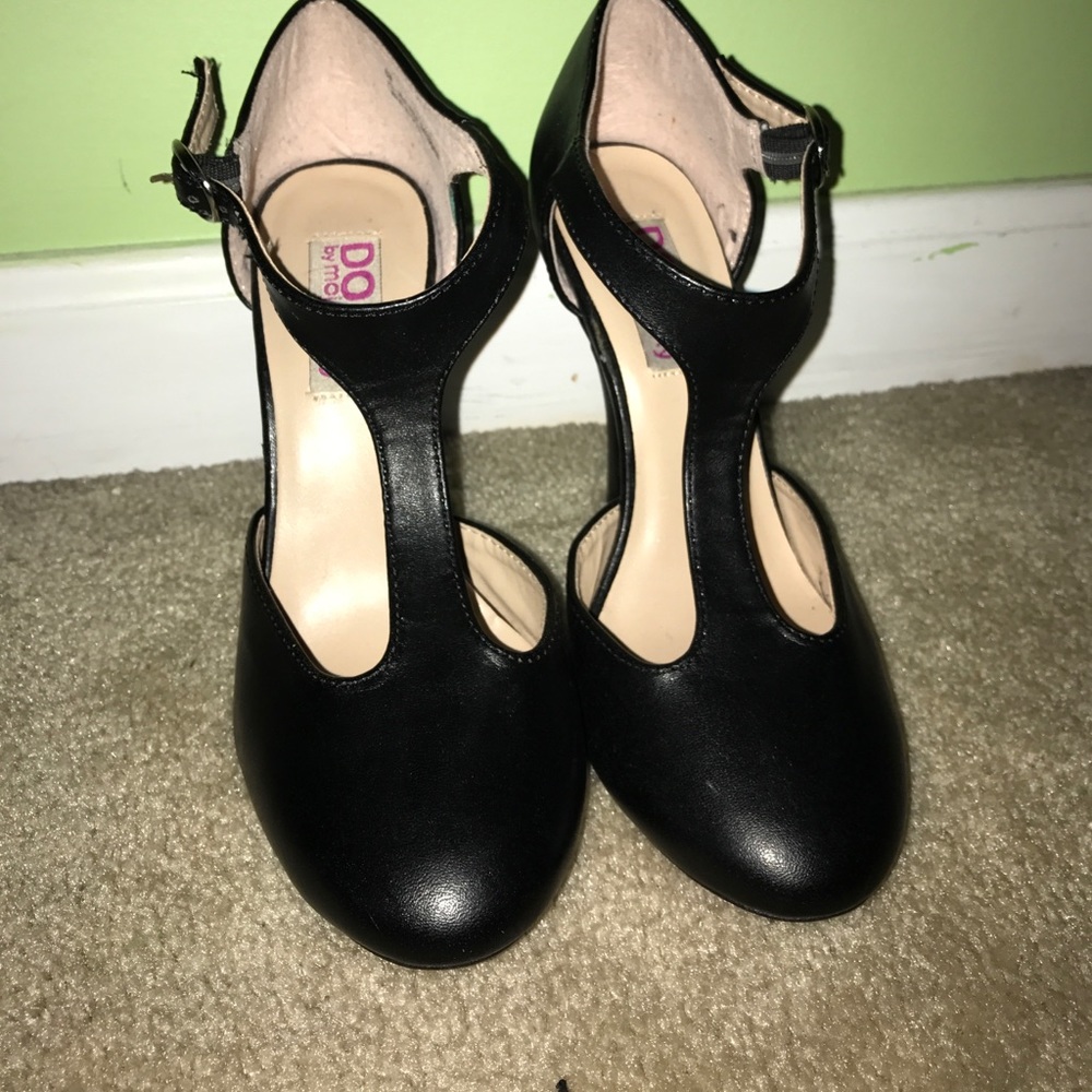 Black heels