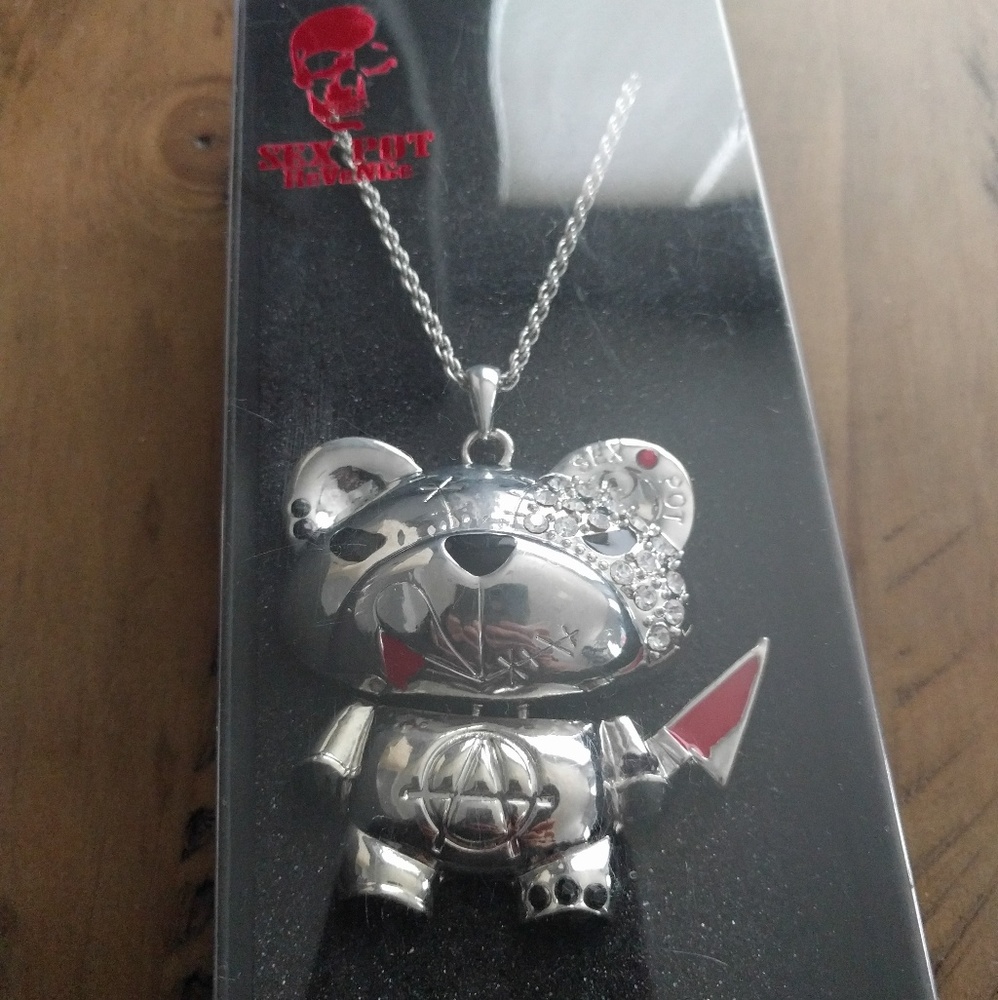 Sex Pot Revenge Bear Necklace