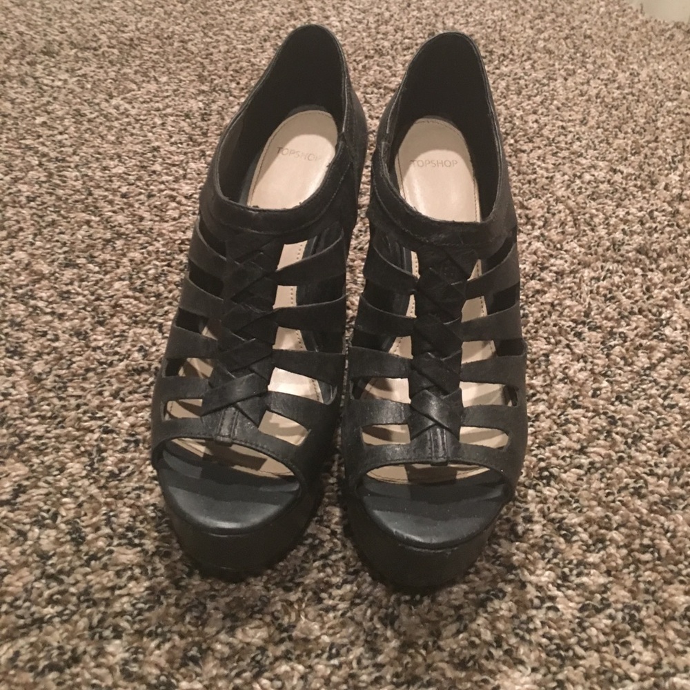 Top shop wedge size 7