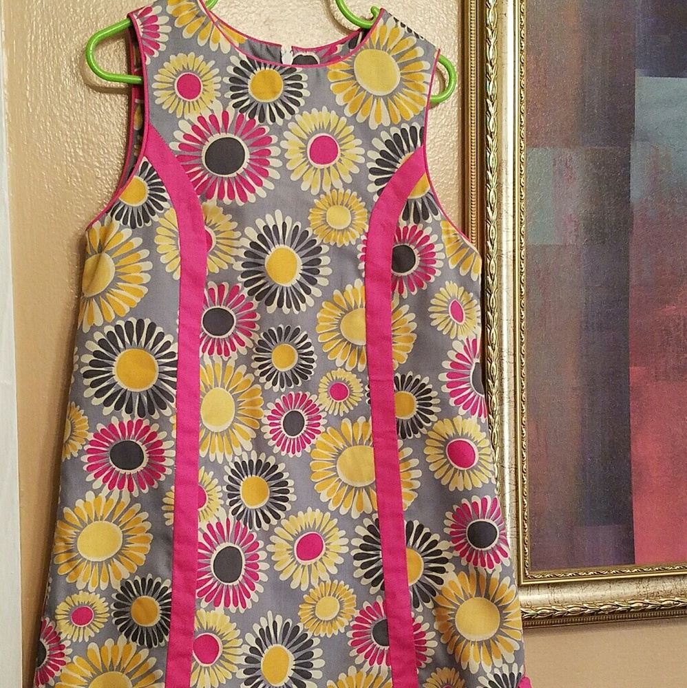 Lovely paisley dress.