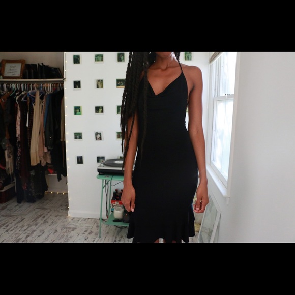 Strappy Black Dress🎉SOLD🎉 - Picture 2 of 4