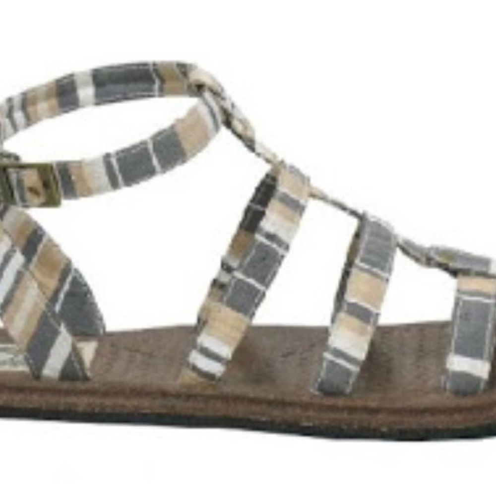 Simple Brand TeeToe Gladiator Sandals 6,7,9