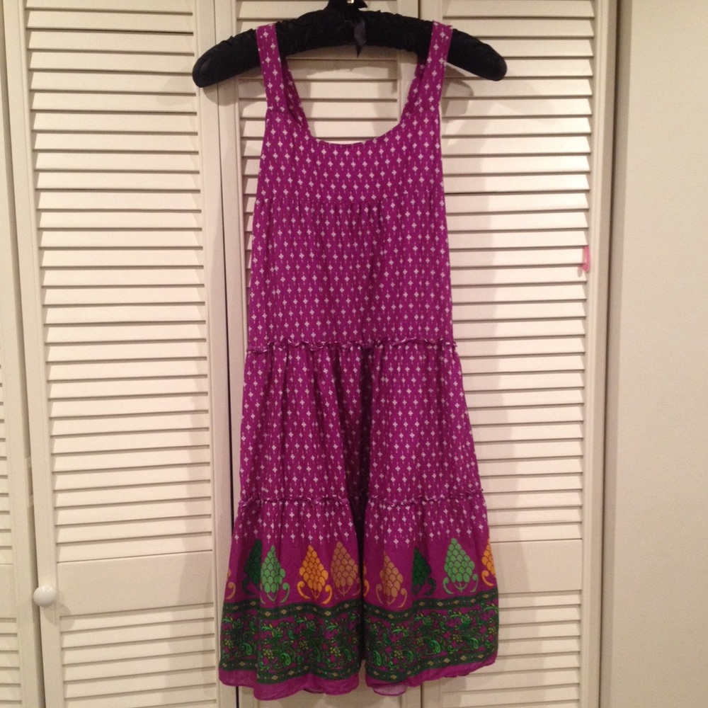 MUST GO! Boutique purple midi sundress