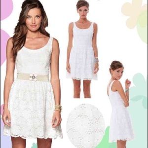 NWT Lilly Pulitzer White Dress Size 12.