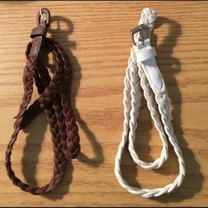 Braided belts