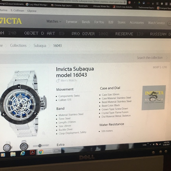 Invicta Model 16043 Men's New Watch - Picture 5 of 5