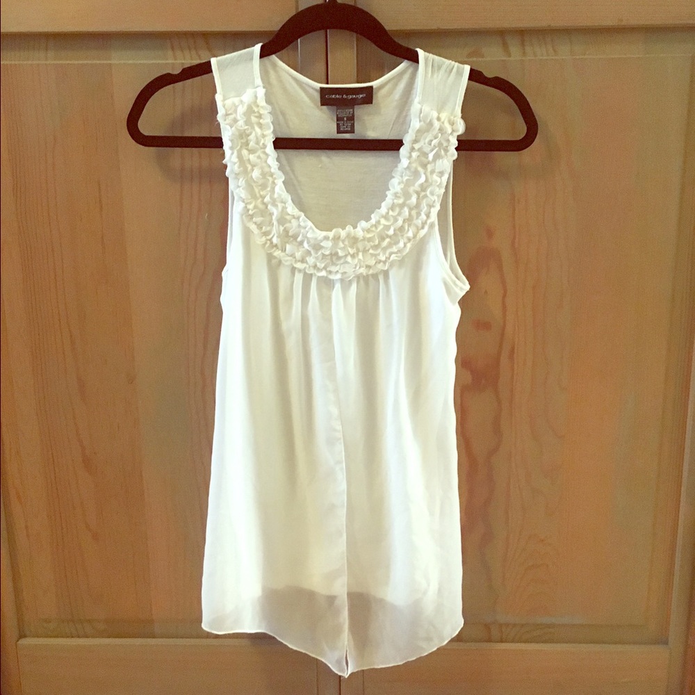 Cable and Gauge tank top