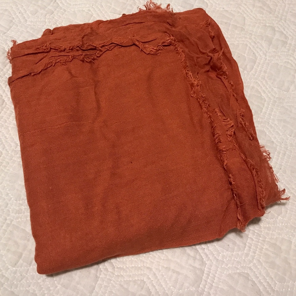 LOFT Orange Scarf
