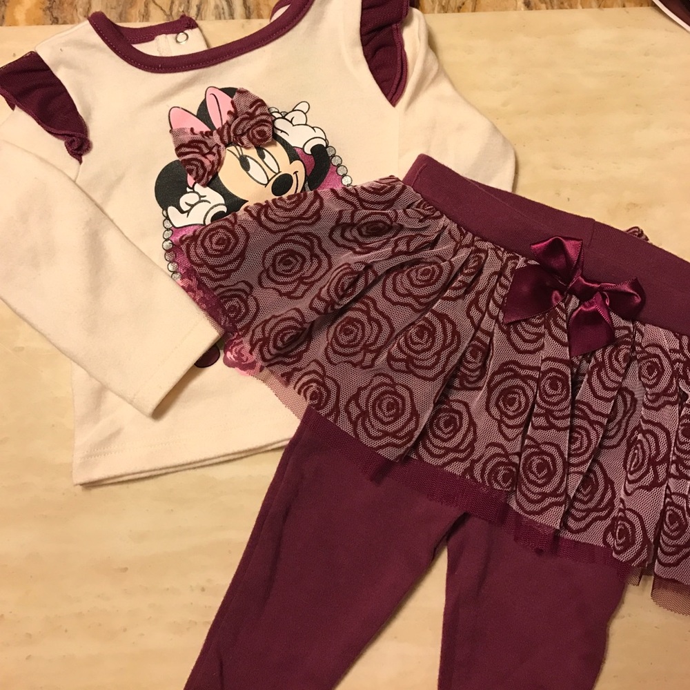 Disney baby outfit 3/6 mo