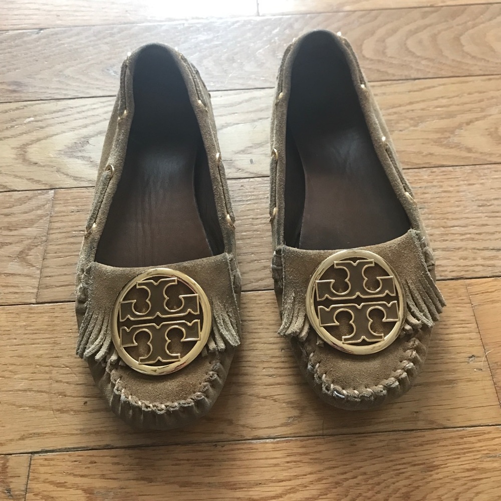 Tory burch size 5 moccasin flats