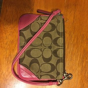 Coach wristlet