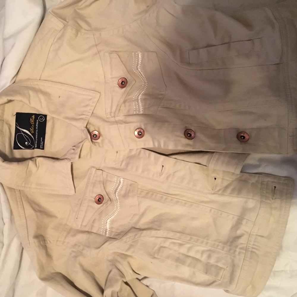 Cowgirl tan denim