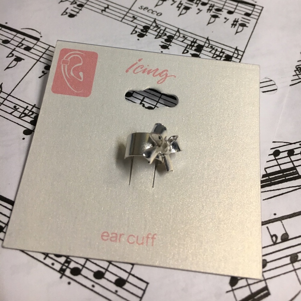 Silver Ear Cuff