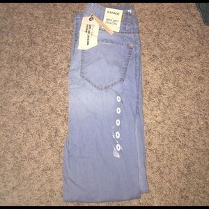 Light blue garage super soft jegging