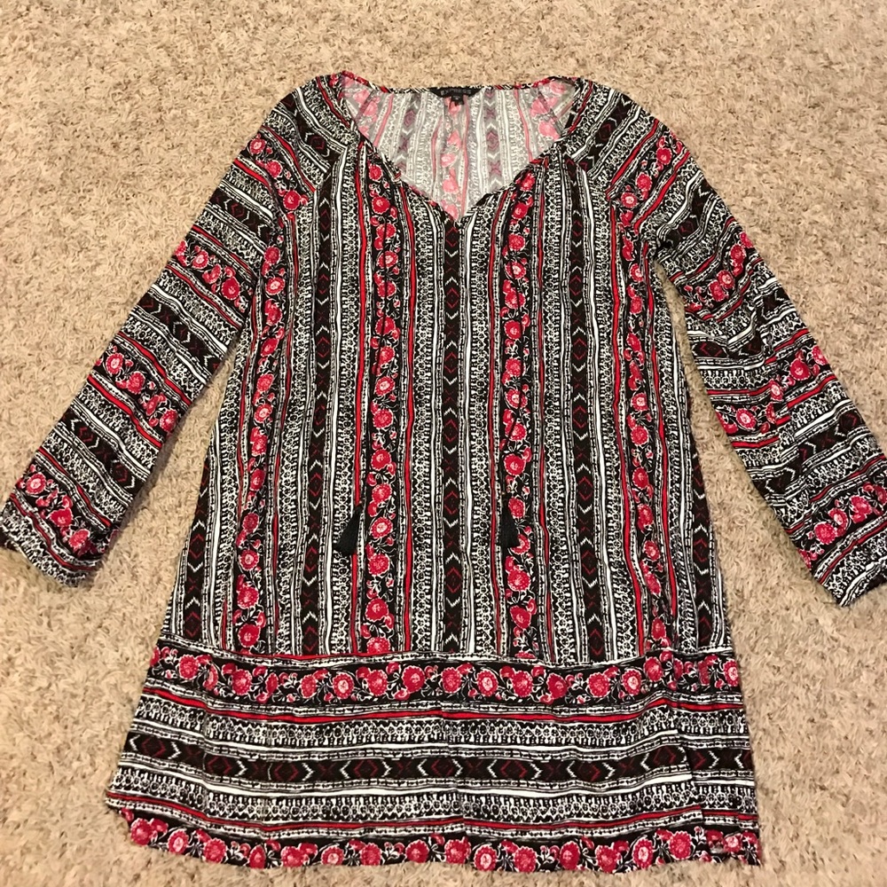 Express boho shift dress