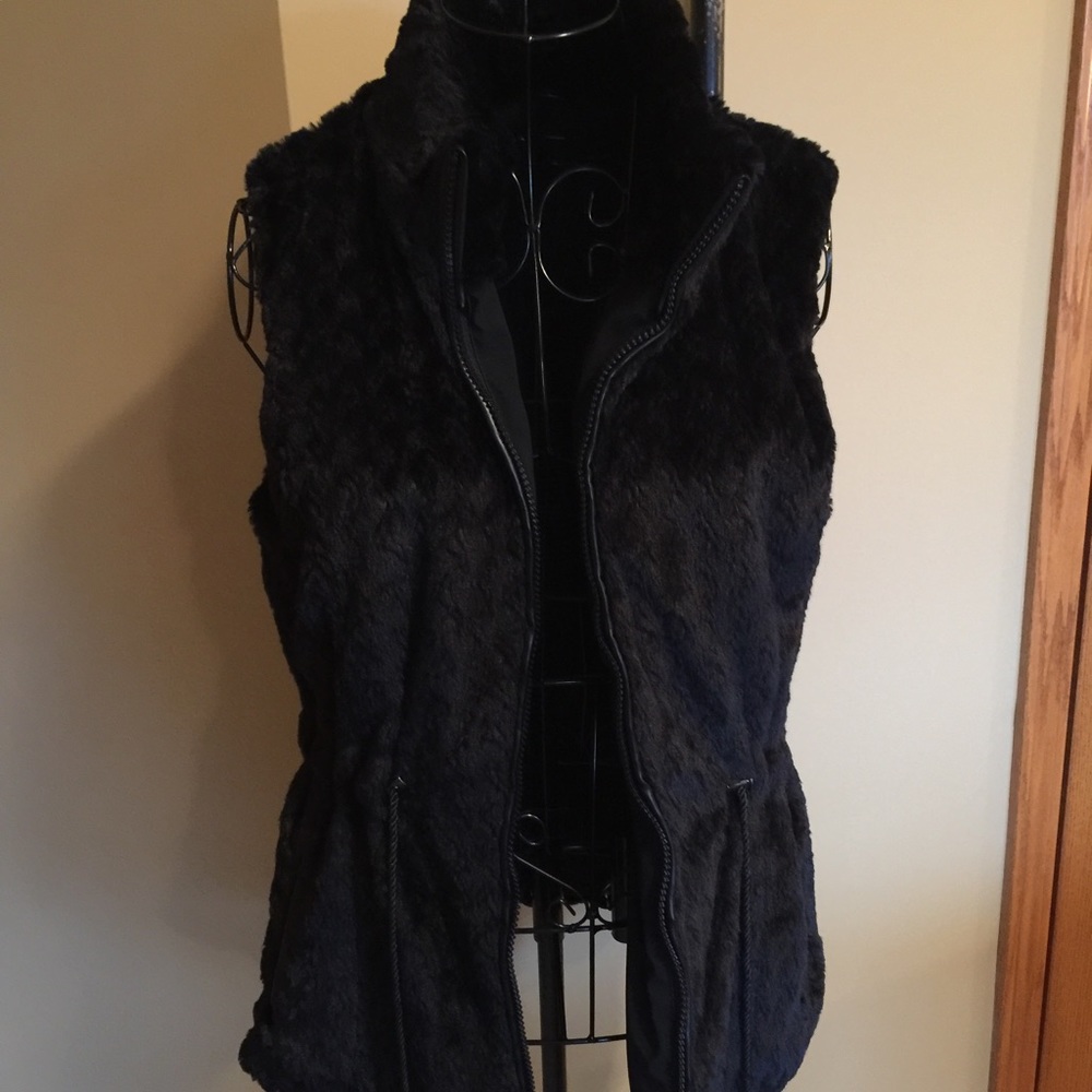 Reversible Black Vest