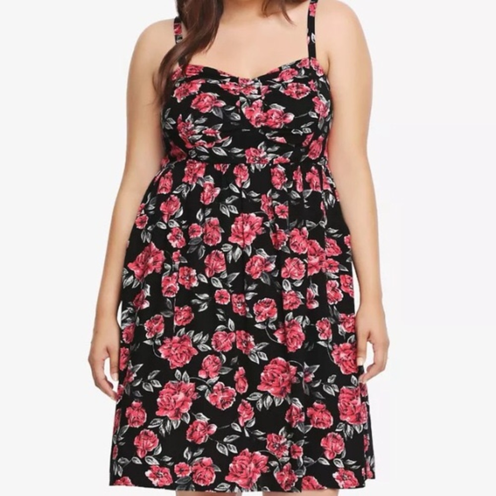 Torrid floral dress