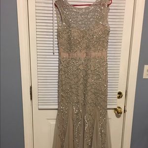 Adrianna Papell beaded dress