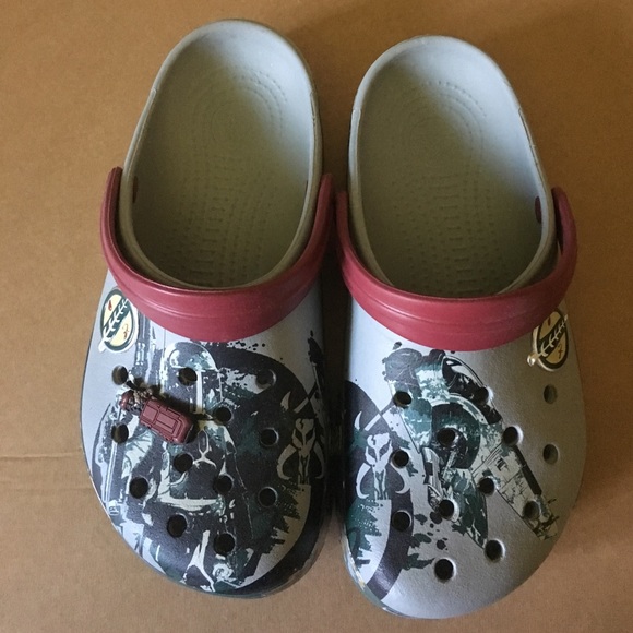 crocs star wars boba fett