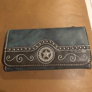 Blazin Roxx dark teal wallet