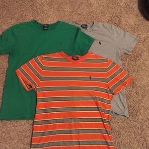 3 Ralph Lauren shirts size L (14-16)