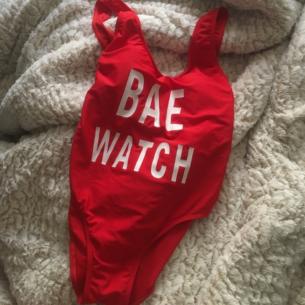 BAE WATCH SWIMSUIT(padded)